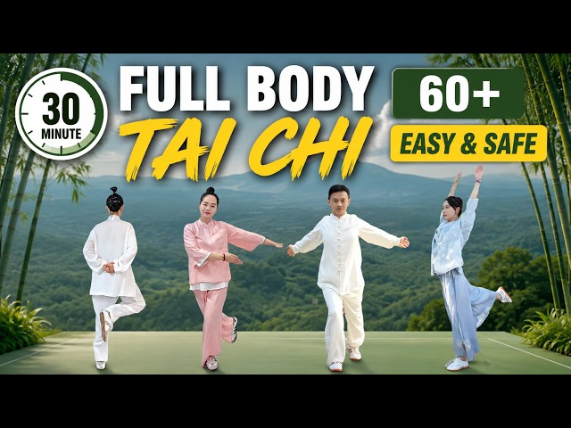 30-Minute Full Body Tai Chi Workout for Adults Over 60 | Easy & Safe