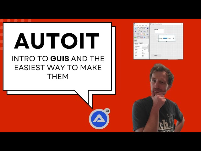 Autoit - Intro to GUIs and the Simplest Way to Make Them (GuiBuilderPlus)