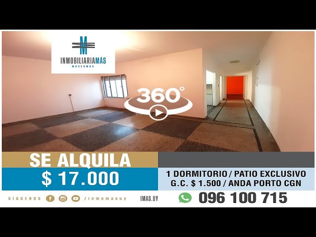En Venta: 1 Dormitorio | Parque Batlle