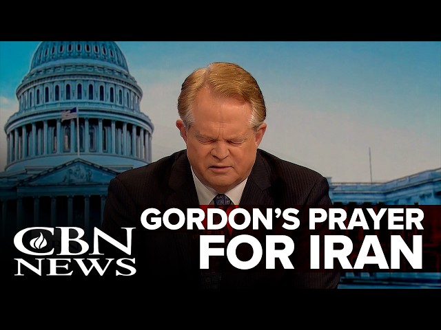 Gordon Robertson Pauses 700 Club to Pray for Iranian People as 8pm Deadline Draws Near