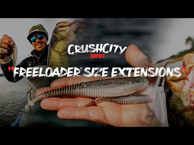 Rapala® | CrushCity™ Freeloader® 3.25" and 7.25" Size Extension