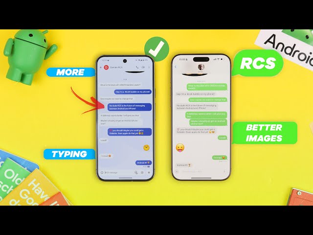 RCS on Android and iPhone : EVERYTHING you can do!