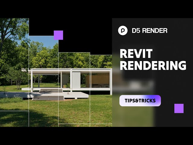 How to connect Revit with D5 Render to enjoy real-time rendering?