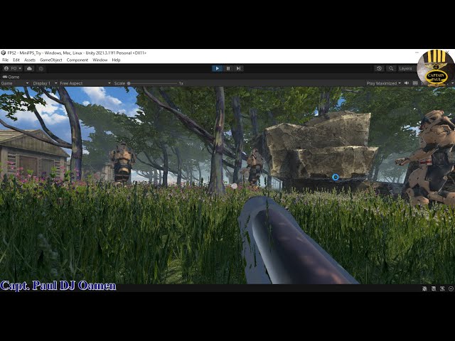 How to Create an FPS using C# Script and Assets in  Unity - Part 1 of 3