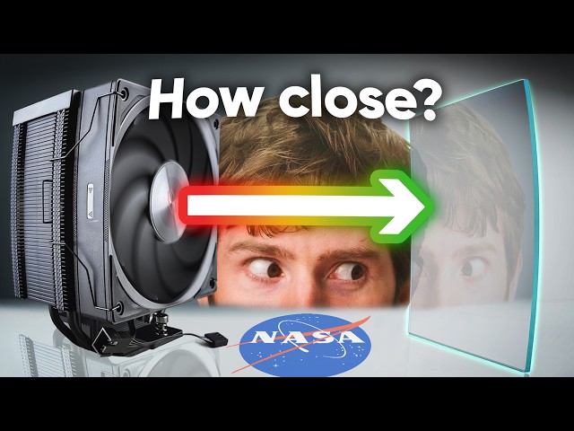 We Went to NASA To Solve a Computer Mystery - How Close is Too Close for Cooling?