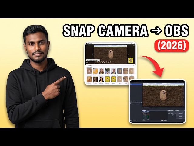How to Use Snap Camera on OBS Studio - Complete Setup Guide (2026)
