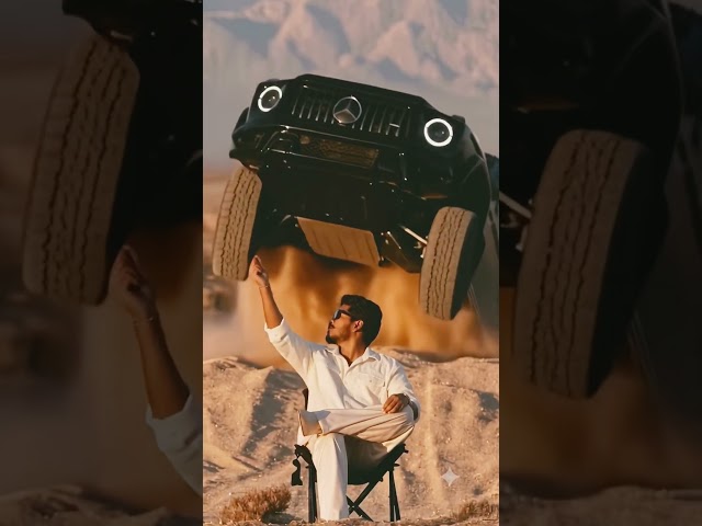 Desert lo G-Wagon Naa Meeda Nunchi Jump Chesinde😎IVizag Boy Dubai Stunt #viral #trending #itsmekitti