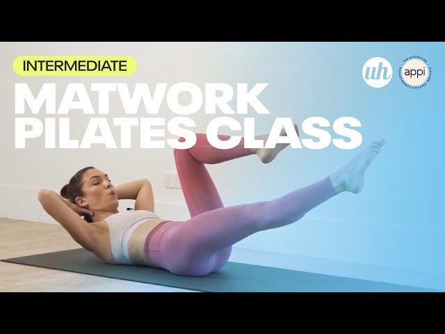 Intermediate Matwork Pilates class