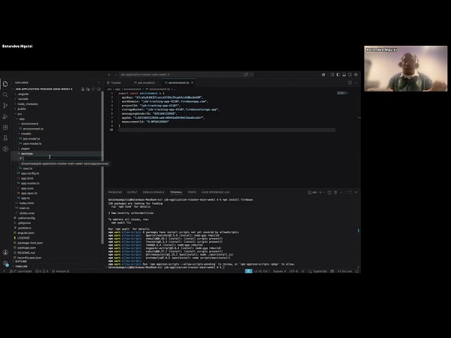Job tracker using Firebase Ep02