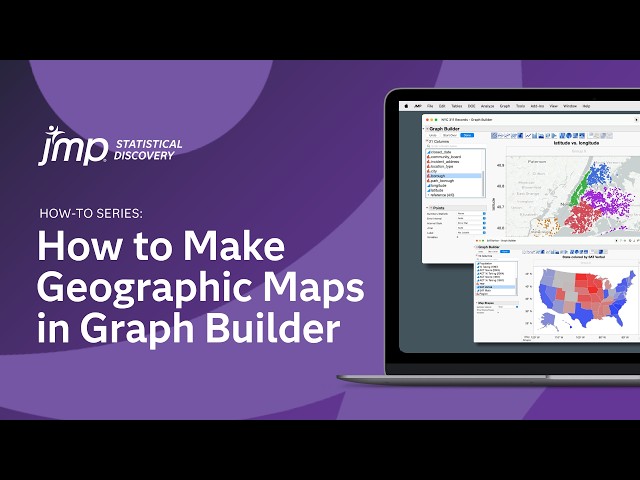 How to Make Geographic Maps in JMP’s Graph Builder