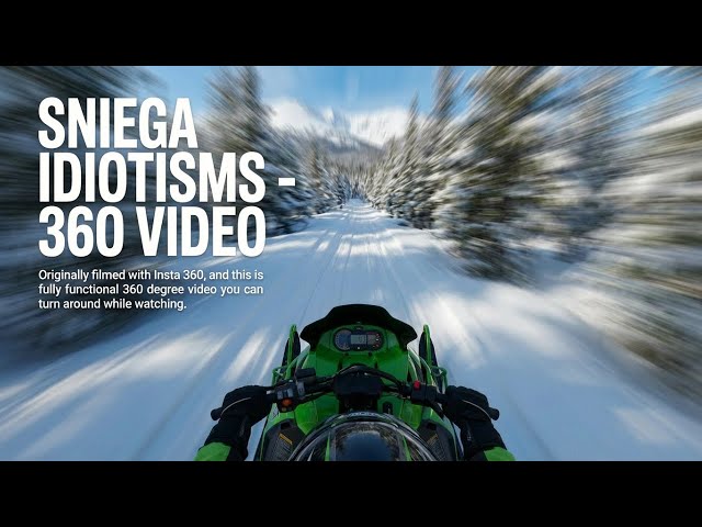 Snow-Covered Beauty | 360 Riding Experience