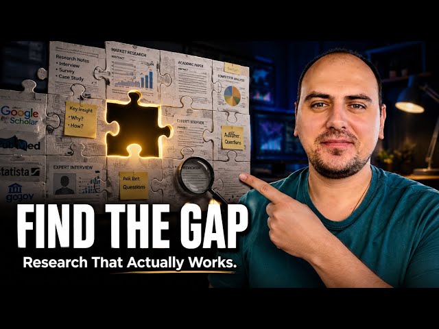 My Research Workflow: How I Find the Gap No One Else Sees 