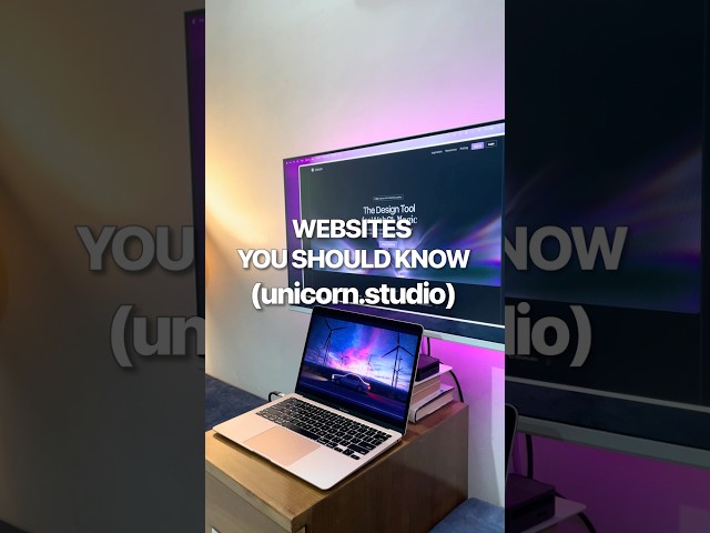 This Free Tool Makes Your Website Look $10,000 (No-Code WebGL) | Unicorn Studio 2026