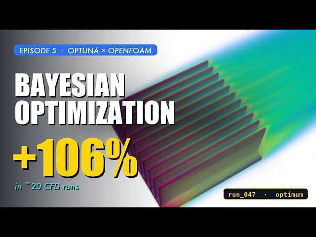 Ep. 5: Running the Optimization Loop | Bayesian Optimization for a Real CFD Design
