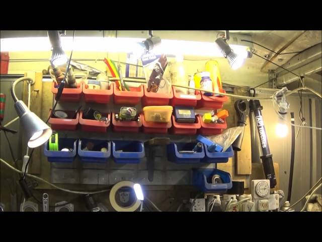 360 Deg View Small Backyard Engineers Workshop A Few Space Saving Ideas