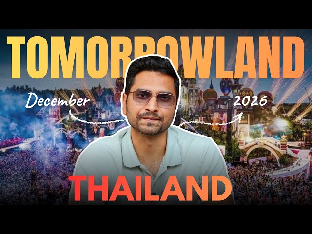 Tomorrowland Thailand Explained for Indians 🇮🇳 | Tickets, Pre-Registration, Cost & Reality @whosingh