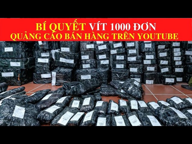 Bí Quyết VÍT 1000 ĐƠN với Quảng Cáo Bán Hàng Trên Youtube✅| Khóa Học SEO TOP và Quảng Cáo Youtube