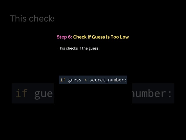 Easy Python Project for Beginners| Number Guessing Game (Step-by-Step)