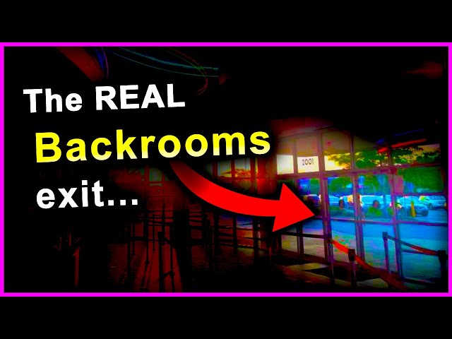The REAL Backrooms exit... (Level 3999)