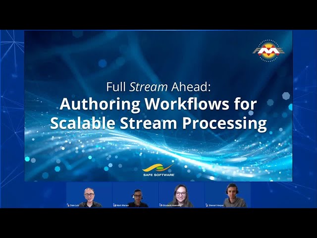 Full Stream Ahead: Authoring Workflows for Scalable Stream Processing