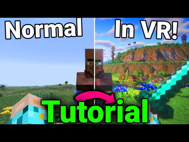 Minecraft VR Modpack Installation Tutorial!