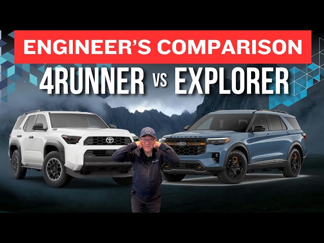 ENGINEER's COMPARISON: TOYOTA 4RUNNER vs FORD EXPLORER // WHICH IS BETTER? // NOT CREATED EQUAL