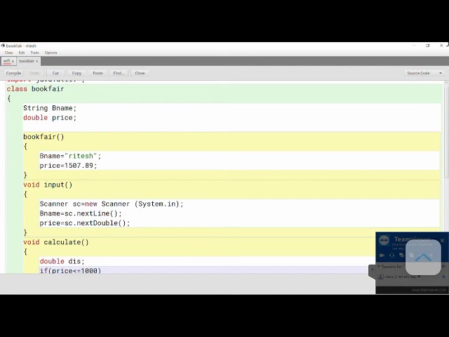 ICSE computer program menu driven in Bluej