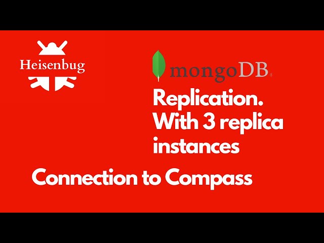 MongoDB Replication with 3 Instances | Step-by-Step Guide | Connection with MongoDB compass