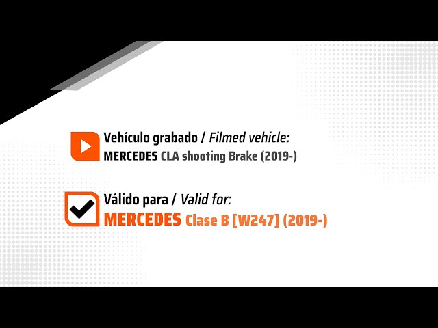 Mercedes Benz B-Class [W247] 2019- Towbar Mounting and Electronic Kit (723)