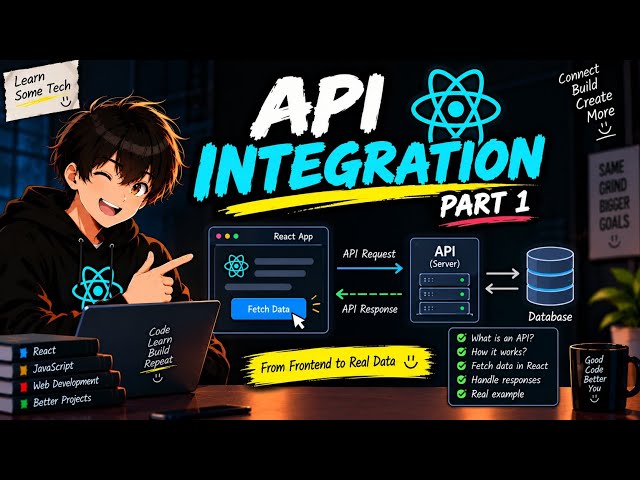 API Integration in React Explained ⚛️ | Fetch, Axios & HTTP Methods | Part 4.1