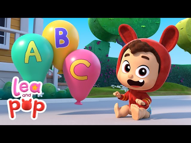 🔤 Learn the ABC | Lea and Pop's Catchy Alphabet Song! 🔤 Baby Songs with Lea and Pop - Nursery Rhymes