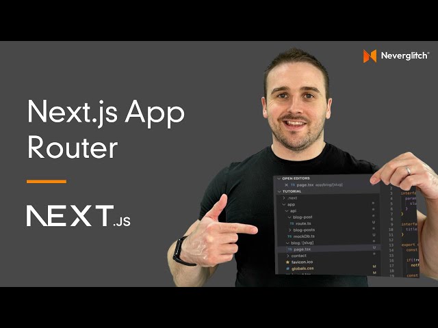Next js App Router Tutorial: Master Next js 13 Routing | Full Stack Next js tutorial for beginners