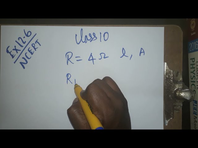 example 12.6 class 10 science electricity