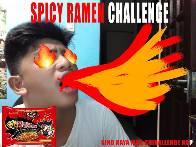 SPICY RAMEN CHALLENGE?!?!