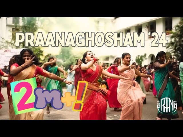 PRAANAGHOSHAM | ONAM FLASHMOB | Batch of 2020 MBBS || Govt Medical College Trivandrum