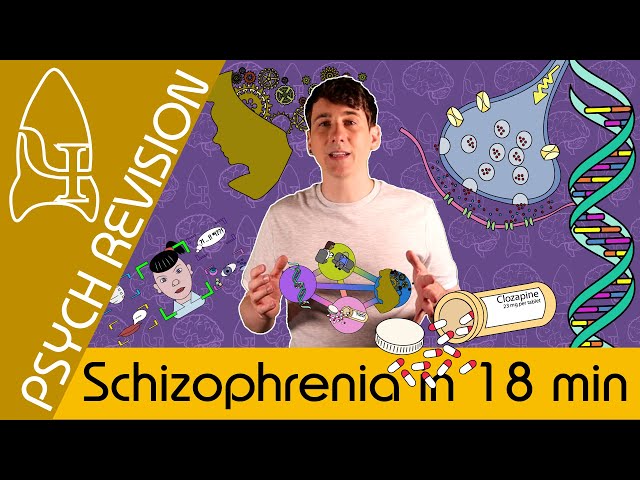 Schizophrenia - AQA Psychology in 18 MINS! *NEW* Quick Revision for Paper 3