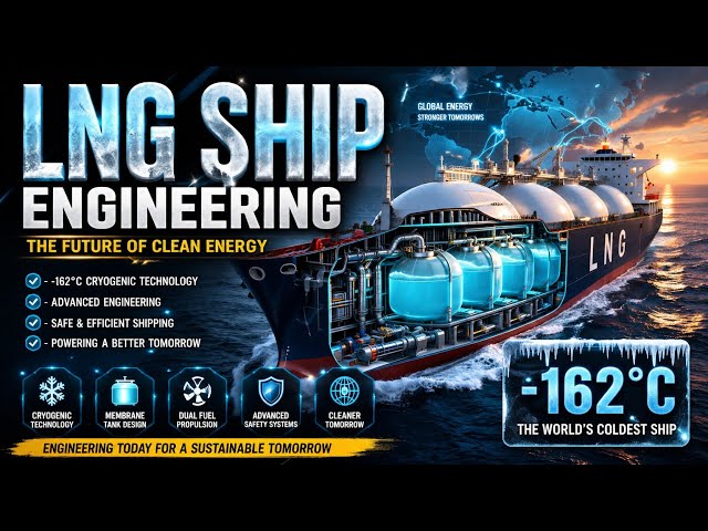 LNG Carrier Engineering Explained in Hindi, Inside the World's Most Advanced LNG Ship❄️ #engineering