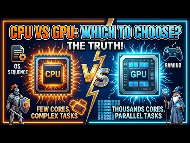 CPU vs GPU Explained: What’s the Real Difference? (2026 Guide)
