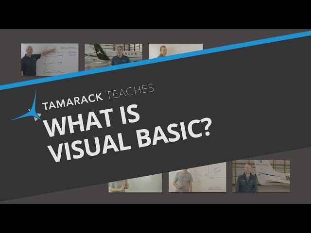 Intro to Visual Basic - Automate Your Work