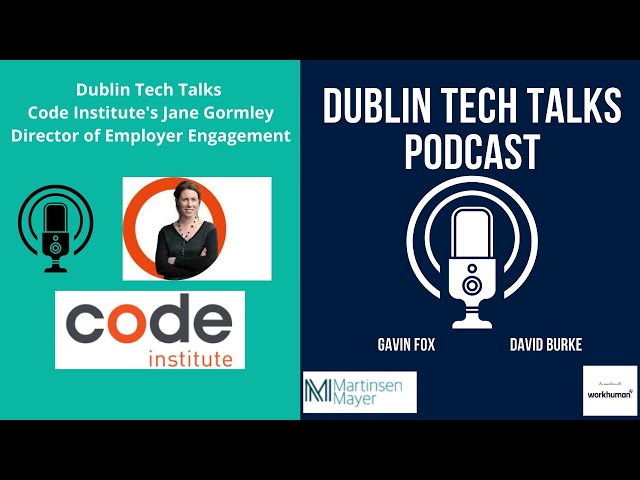 Dublin Tech Talks with Code Institutes Jane Gormley