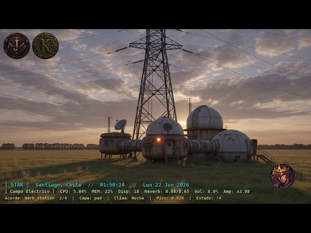 Deep Space Outpost -- Mountain Base | 24/7 Ambient Sci-Fi EP 12