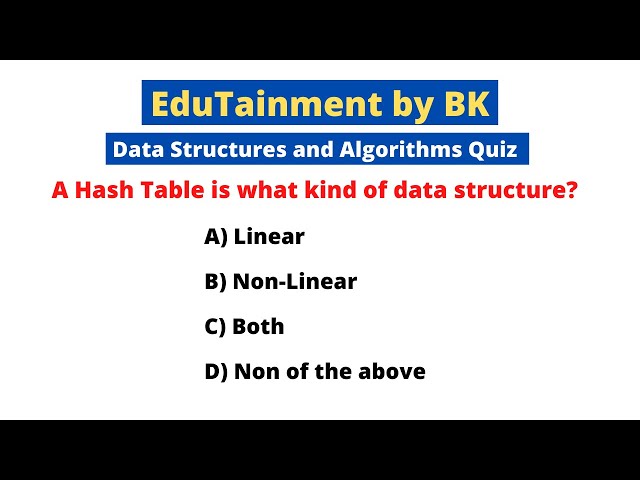 Can you get 10/10? Data Structures Quiz | Data Structures Interview Questions | DS and Algorithms