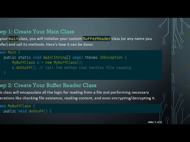 Can You Use BufferedReader From a Different Class in Java?