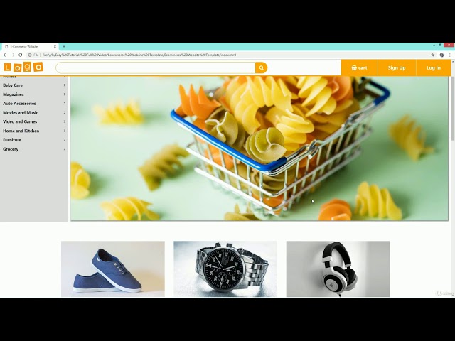 1  Course Overview | How to make Ecommerce website design with [Bootstrap] (2020)