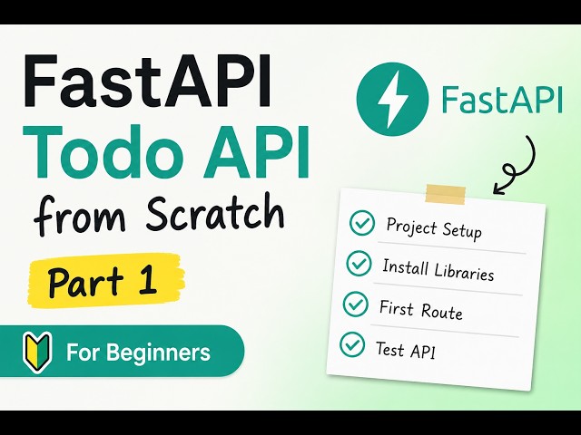 FastAPI - Todo API project [ PART 1] from absolute scratch! #sqlalchemy #postgresql #restapis