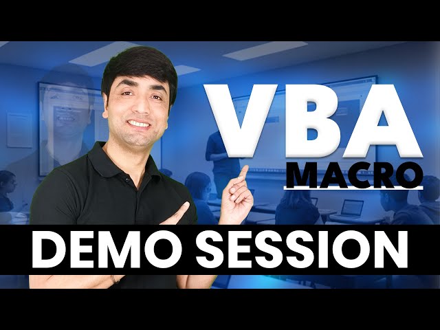 VBA Macro Magic ✨ | Live Demo Session