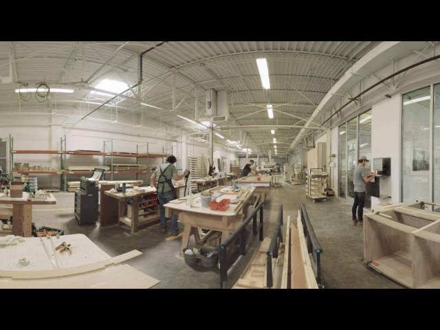360° video of Hufft Fabrication Shop