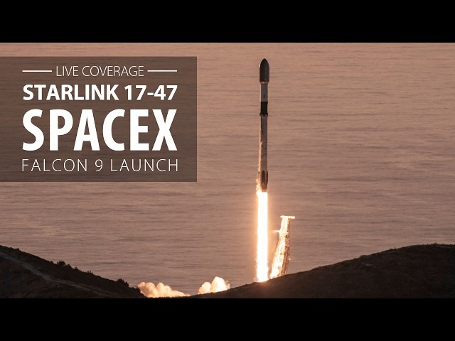Live: Falcon 9 rocket launches 24 satellites for SpaceX's Starlink service from Vandenberg, Calif.