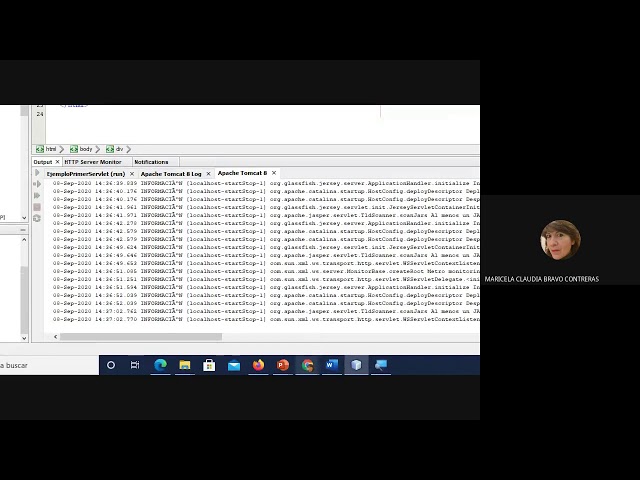 How do you program a servlet in NetBeans?