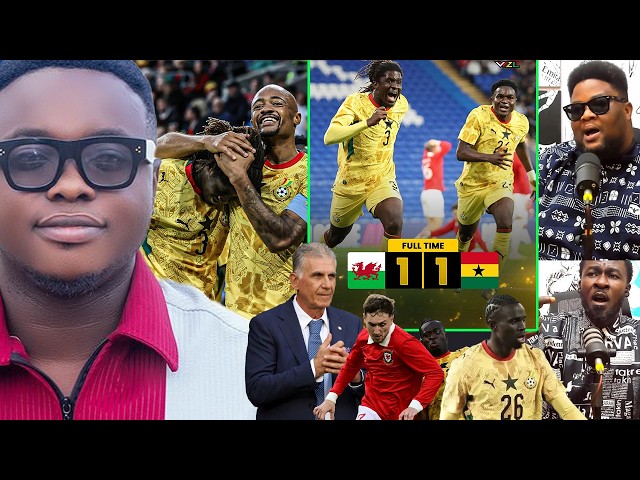 GHANA 1 WALES 1, GAME ANALYSIS. 10 THINGS WE LEARNT FROM THE GAME, LIVE REPORT FROM STADIUM, CALEB